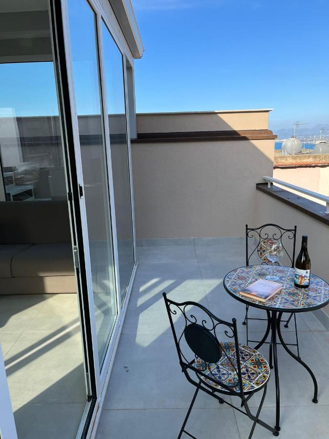 카스텔라마레델골포 La Terrazza Sul Golfo 아파트 외부 사진